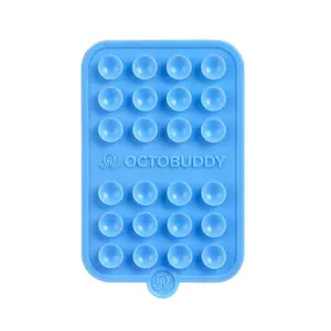 Octobuddy Silicone Suction Cup Phone Case Mount Magnet - Blue Jay