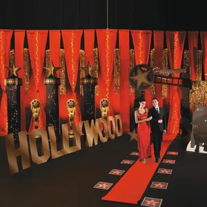 Hollywood Nights Decorating Kit - 14 Pc.