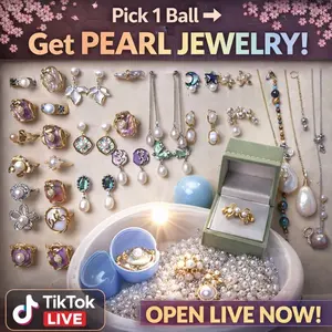 Natural Pearl Jewelry Collection，Each Order Includes Real Natural Pearl Jewelry – Opened Live for You