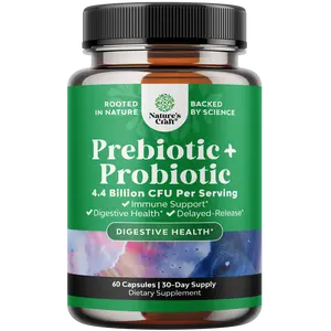 Nature's Craft Prebiotic + Probiotic - Gut Health Supplement
