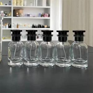 portable refillable perfume bottle, 5 counts/set clear glass perfume bottle, makeup container, travel perfume atomizer, perfume dispenser bottle, organiser, trending makeup, summer makeup