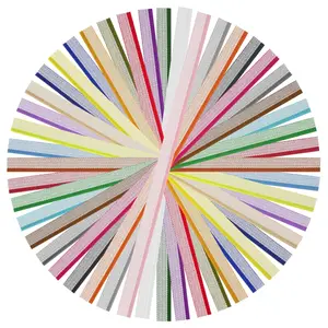 52 Pcs Book Binding Headbands Endbands 11.8×0.5 Inch Multicolor Cotton Cuttable Binding Kit Materials for Beginners School Supplies