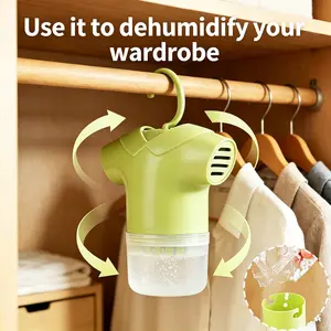 1pc Hanging Mold & Moisture Remover Box, Closet Bedroom Dehumidifier, Household Anti-Moisture Desiccant, Universal Use, Solid Form