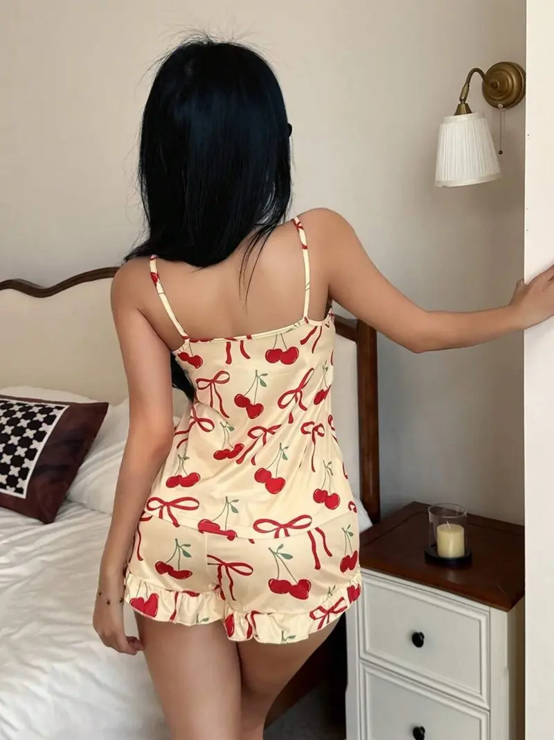 peach pajamas bodysuit - TikTok Shop
