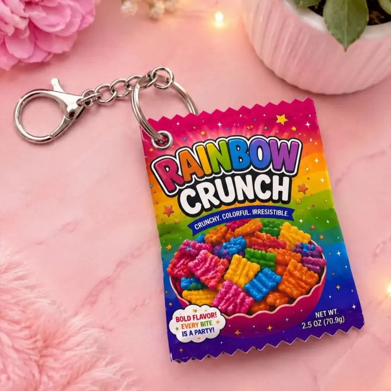 RainbowCrunch keychain