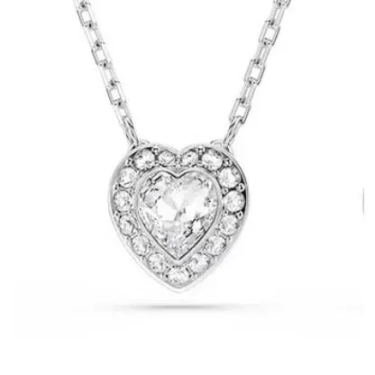 Love Roman Diamond Necklace