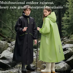 Raincoat children's full body rainstorm protection integrated electric vehicle women's outdoor student adult male one-piece Chunya spinning riding