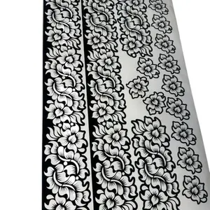 DS2 Complete Henna Stencil Set - Unique Patterns Sticker Paper Single Item for Temporary Tattoos, Featuring Full Hand, Palm, Fingers Designs (Beauty & Personal Care Skincare Tool)