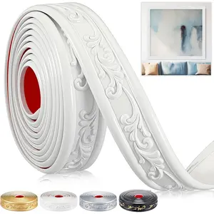 Peel and Stick Crown Molding Trim, 13.1ft Flexible Self-Adhesive Wall Border for DIY Home Decor galaxy