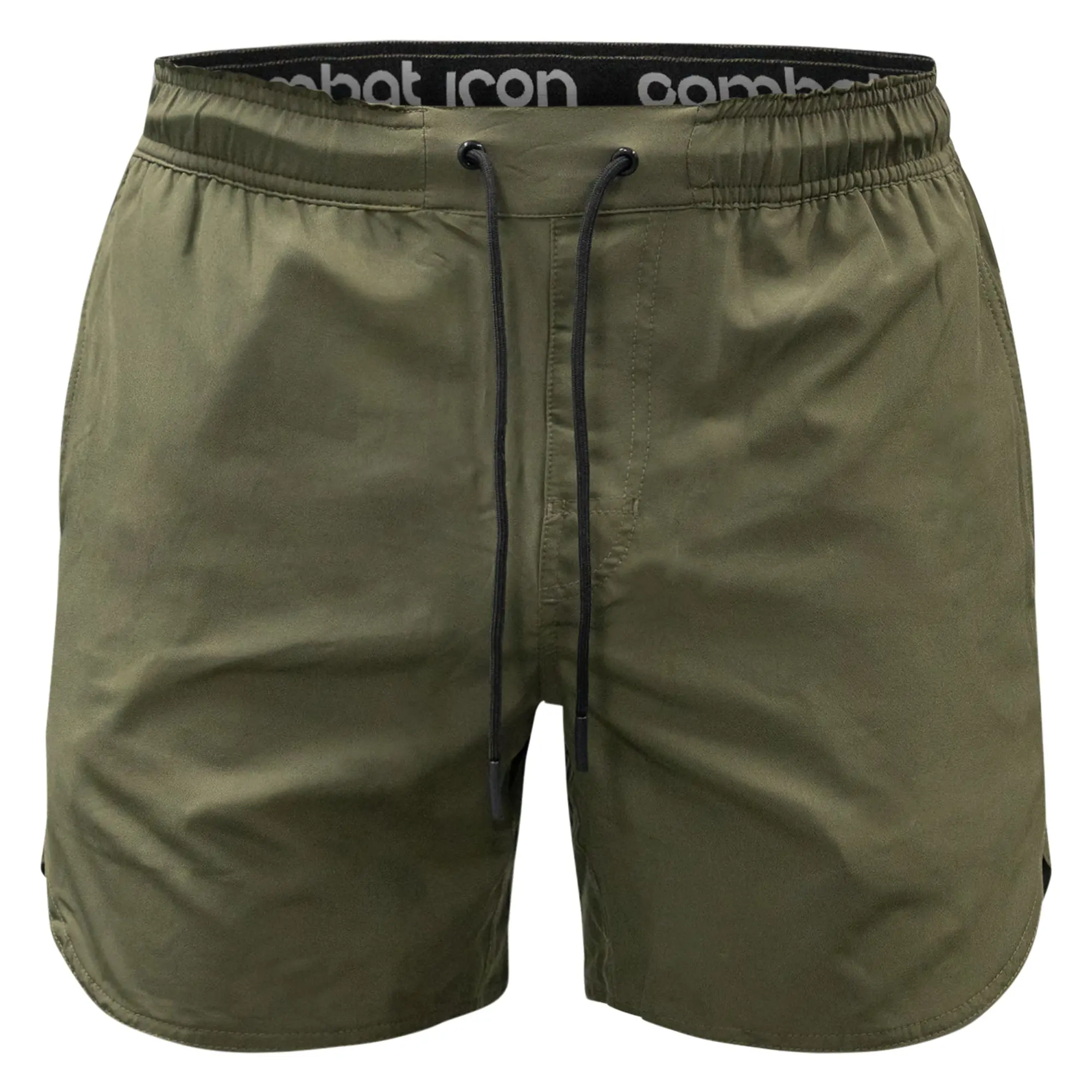 COMBAT IRON Recon Pro Men's 5" Lightweight Training Shorts, 4-Way Stretch Poly-Spandex Fabric with Drawstring & Zip Pocket for Gym Workouts, Active Athletic Shorts, Drawstring Sports Shorts
