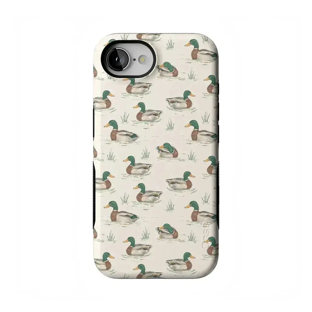 Casely iPhone 17e Case | The Boyfriend Collection | Mallard & Co. | Bold Protective Design | Compatible with MagSafe