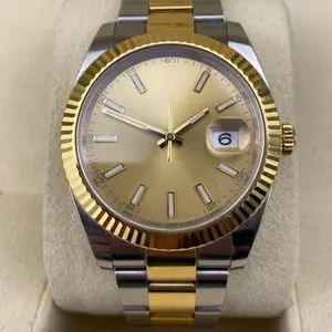 Men Business Two Tone Sporty Automatic Homage Custom Watch