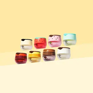 Honeybalm Try-Out Box Multi-Pack with Honey Strawberry Cherry Mint Vanilla Watermelon Coconut Chocolate Vitamin E Beeswax Moisturizer 100% Natural Cruelty-Free Skincare - Moisture