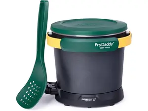 Presto 05427 FryDaddy Electric Deep Fryer, Green/Gold