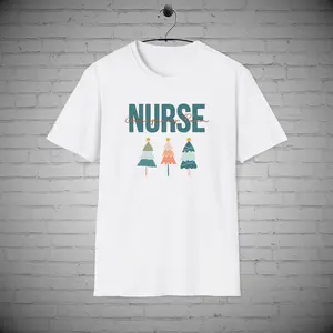 Emergency Room Nurse Christmas T-shirt, ED RN Christmas shirt, Nurse Gift