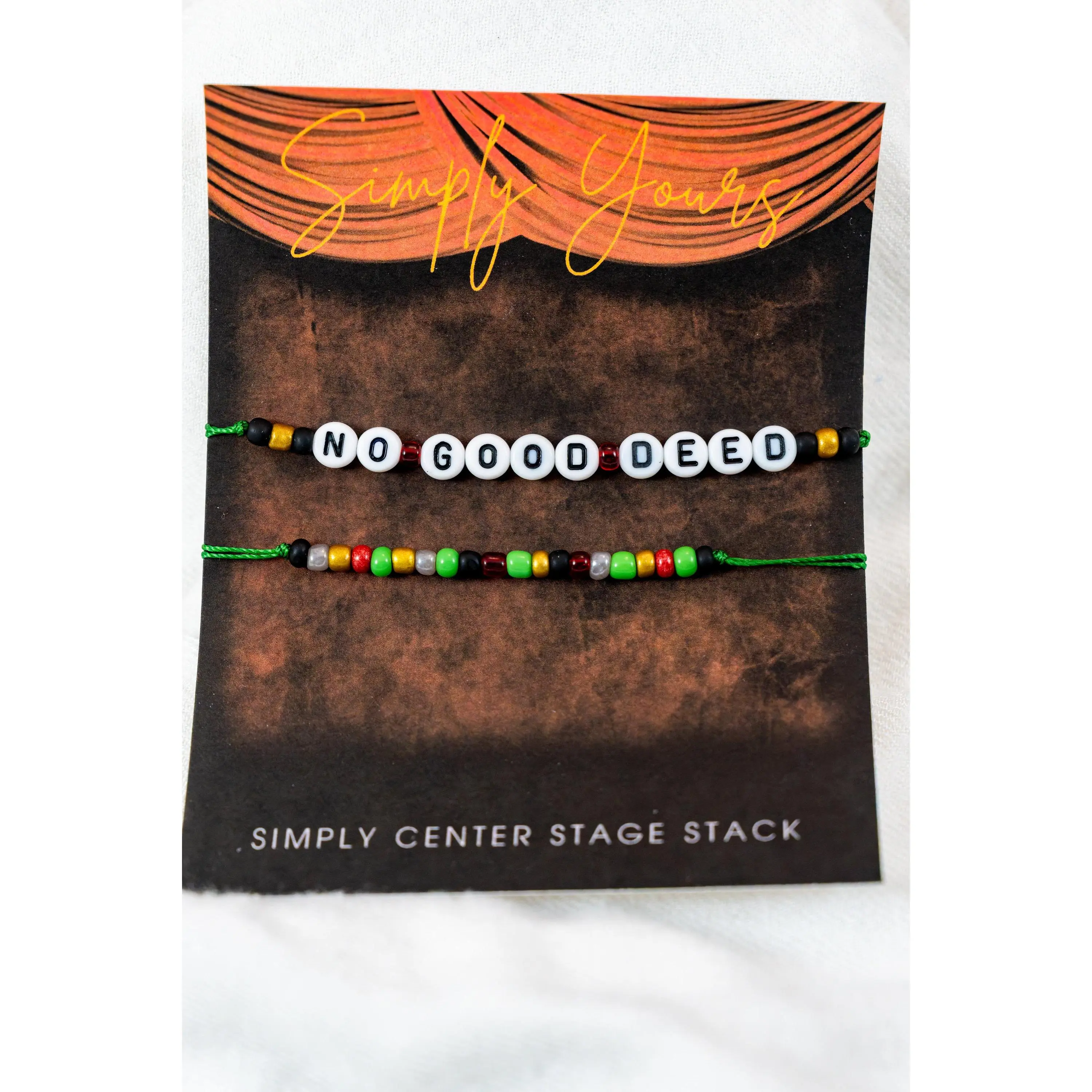 No Good Deed: Simply Center Stage