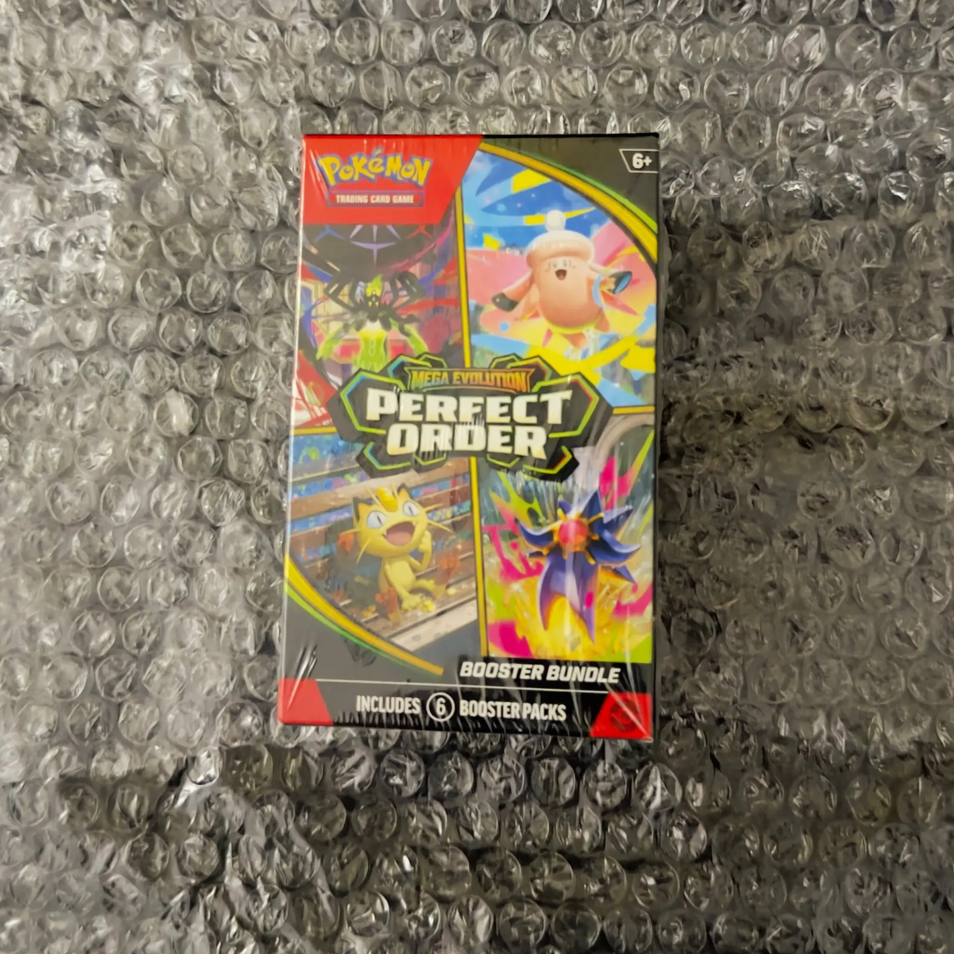 Pokemon Perfect Order Trading Card Booster Bundle - Collectible Non-Sports Card Packs Set