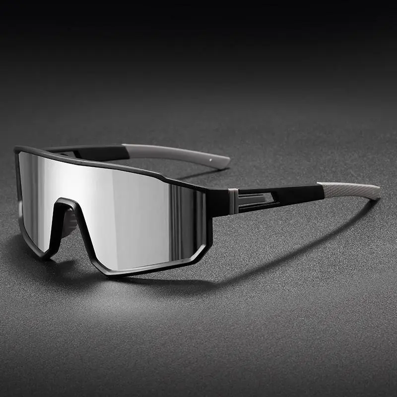 3-Pack Polarized Sports Sunglasses for Men & Women, Lightweight Wrap Frame with Dustblock Sides, Mirrored UV400 Windproof Lenses for Cycling & Running, Cycling Windproof Glasses, Sports Outdoor Accessories, Built For Running, Hiking, Cycling, Lightweight,
