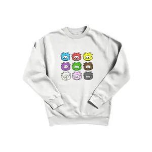 Club Penguin Oldschool Puffles Pullover Sweatshirt - Size S-5XL Unisex 2O6