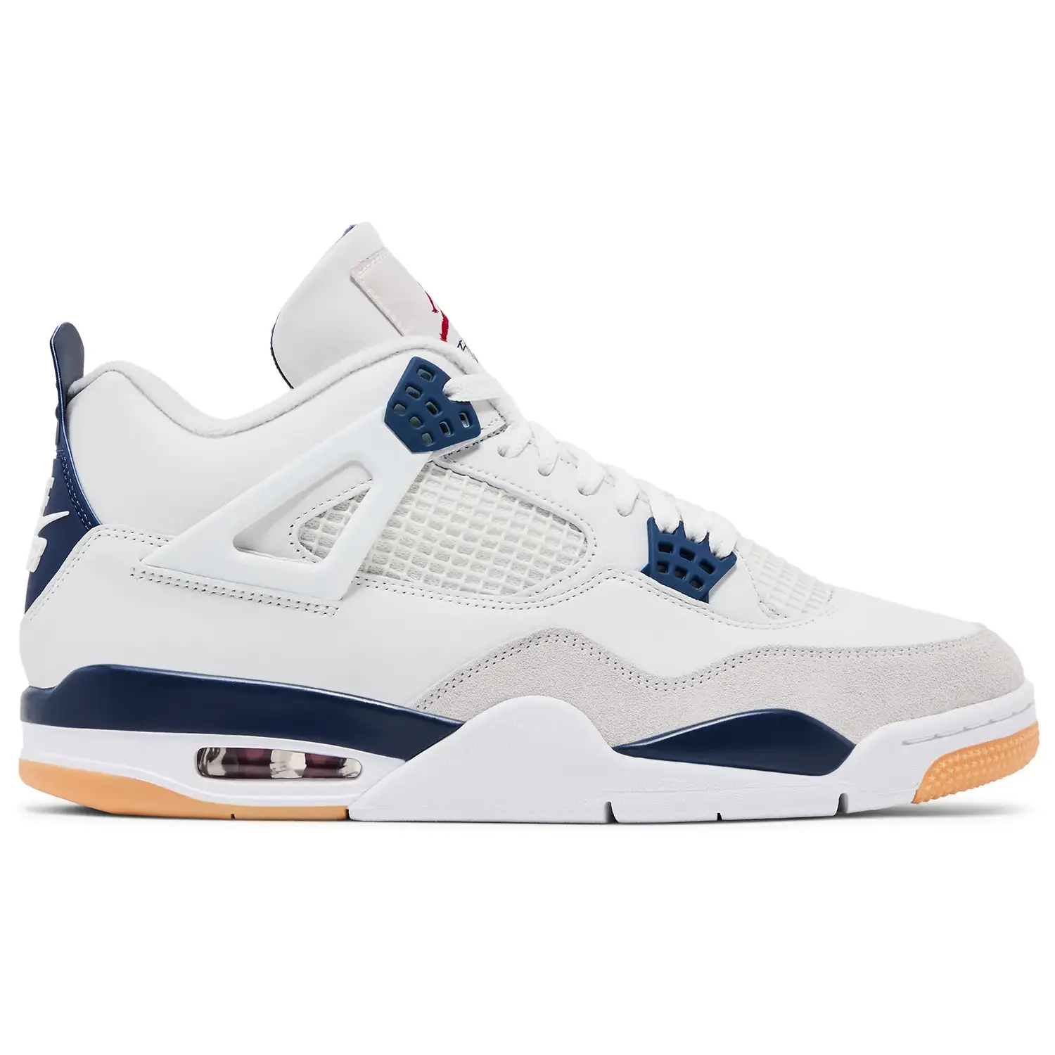 Jordan 4 Retro SB "Navy" Authentic Closed Athletic Sports Shoe, Footwear, Fashion Sneakers
