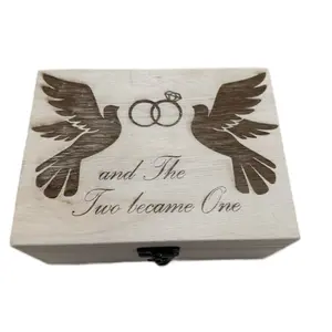 Newlywed Shot Glass Box - Decorative Design with Couple's Symbol - Personalized Unique Gift for Weddings - Stylish Romantic Kitchenware Drinkware Accessory, Personalized Gift