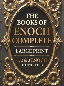 The Complete Large Print Books of Enoch (Illustrated) Spiritual Library for Scholars: 1, 2 & 3 Enoch, Authentic Illustrations, Insightful Introductions, Commentary, Stunning Format, Scholar