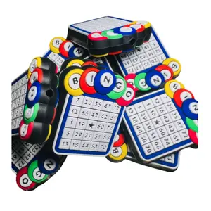 Bingo Silicone Focals for DIY Keychains, Beadable items, or Focal projects