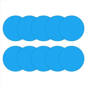 Self-Adhesive Repair Patches for Swimming Pools, Pack of 10 PVC Pool Repair Kit, Self-Adhesive Underwater Repair Pool