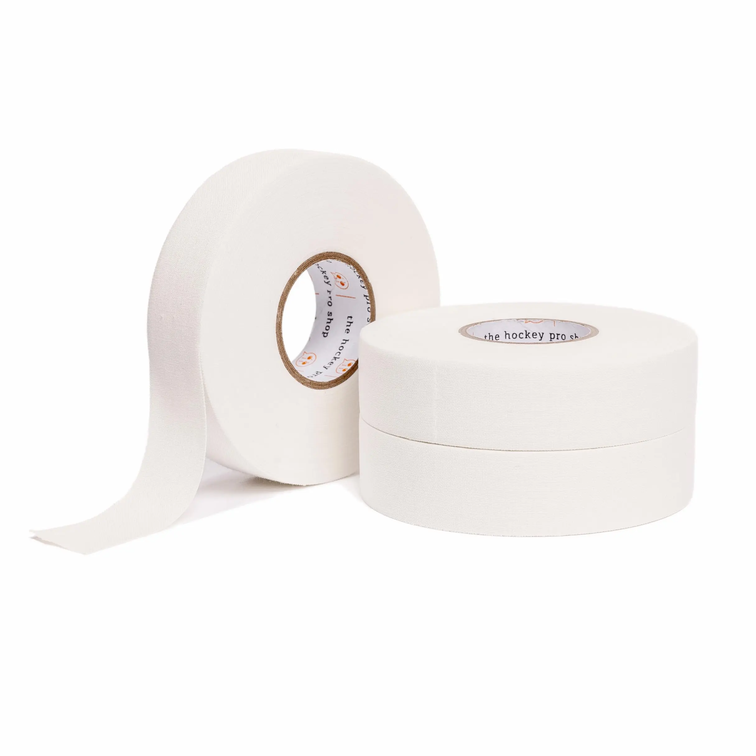 the hockey pro shop Cloth Hockey Tape - 3 Pack White Hockey Tape, Hockey Stick Tape