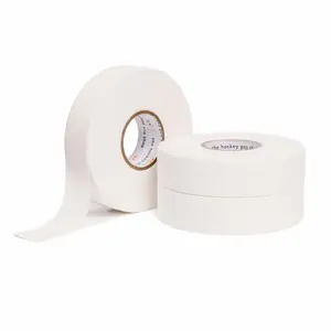 the hockey pro shop Cloth Hockey Tape - 3 Pack White Hockey Tape, Hockey Stick Tape
