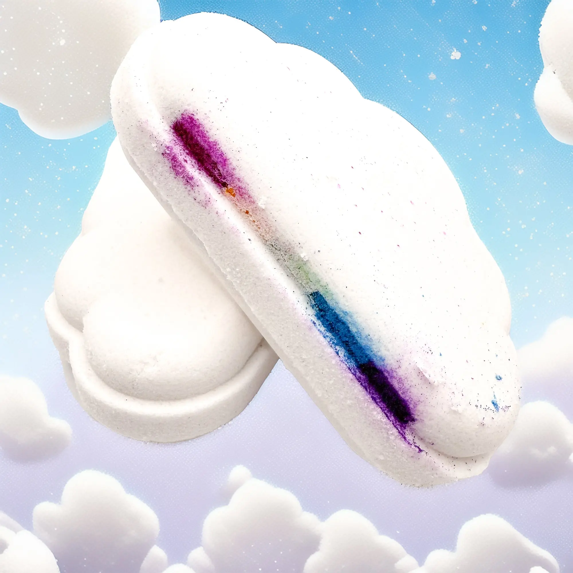 Rainbow Cloud Bath Bomb