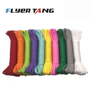 4mm 550 Paracord - Durable 7 Stand Survival Rope for Camping & DIY Projects