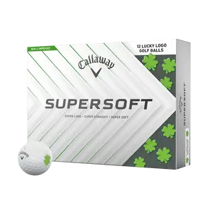 Callaway Golf Supersoft Lucky Golf Balls in White