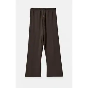 Fear of God ESSENTIALS Men's Brown Fleece Flare Sweatpants