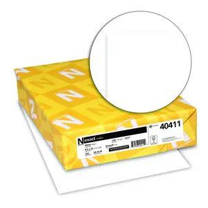 Neenah Paper Exact White Index Card Stock, 94 Bright, 110 lb Index Weight, 8.5x11 in, 250 Sheets per Pack
