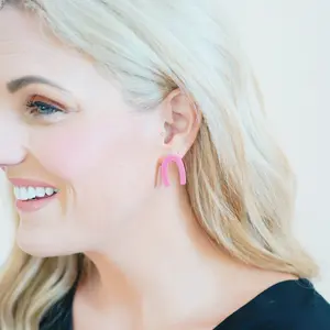 Riley - Dusty Pink earrings