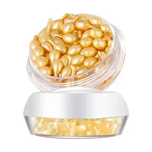 Vitamin C E Serum Capsules with Niacinamide Anti Aging Face Serum for Wrinkles Even Tone Moisturize Travel Size Oil Skincare hyaluronic acid.