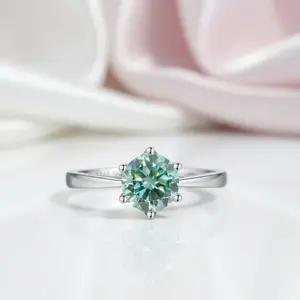 1.0ct Round Diamond Option 6-Prong Solitaire Engagement Ring