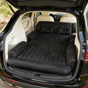 Portable Car Sleeping Bed,Car Rear Seat Inflatable Bed,inflatable Car Air Mattress with electric pump and accessories,Comfortable Travel Bedding Solution for Outdoor Adventure,Portable Airbed Camping Supplies & Road Trip mini summer fun lounge vibe