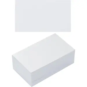 100 Pack Thick Paper Cardstock Blank Heavy Cards Stock for Invitations, Greeting Cards Making, Postcards, Photos, 250GSM Thick Paper (White, 2x3.5 inches)
