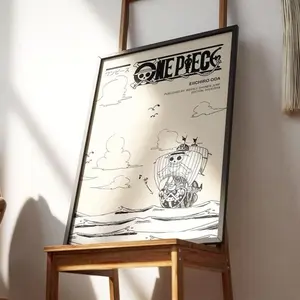[Sale Off Up To 50%] [Unframe] The Pirate Anime & Manga Poster, Premium Matte Wall Art, Minimalist Japanese Print, Vintage Retro Gift