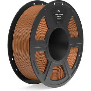 PLA Filament 1.75mm Brown 1KG, 3D Printer Filament Dimensional Accuracy +/- 0.02mm, 1kg Spool(2.2lbs) Fit  FDM 3D Printers