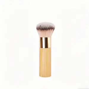 Airbrush Finish Foundation Brush – Vegan & Cruelty-Free Full-Size Blending Brush for Cream, Liquid & Powder Makeup, Buildable Coverage & Seamless Application for a Flawless Finish