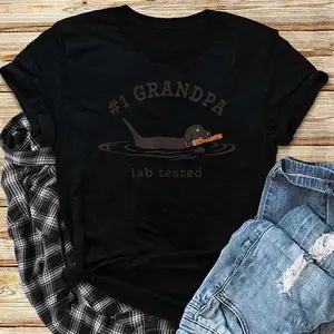 1 Grandpa Lab Tested Pun - Labrador Retriever Dog Owner T-Shirt