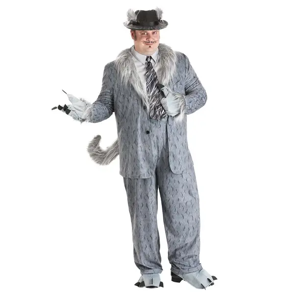 Plus Size Woodsy Bad Wolf Costume for Men