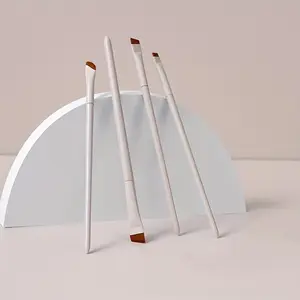 Cloud porcelain 4 ultra-fine blade eyeliner brush Flat head oblique eyebrow brush Eye aegyo sal sickle eyebrow powder brush Concealer makeup brush