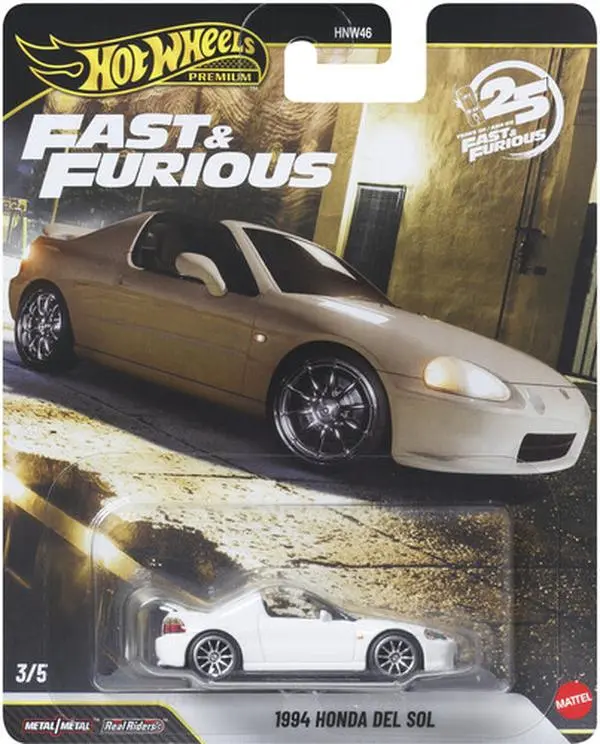 Hot Wheels Premium Honda Del Sol  [COLLECTIBLES] Toy Car, Collectible