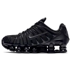 Nike Wmns Shox TL 'Black' 2019 Round Toe Laces All Seasons Iconic Shox Cushioning Streetwear Style Ultimate Impact Absorption Women's Lifestyle Sneakers