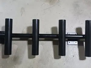 Custom Painted Aluminum 5 Rod Holder Rod Rack