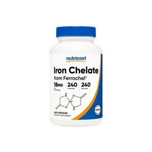 Nutricost Iron Chelate Capsules (From Ferrochel)